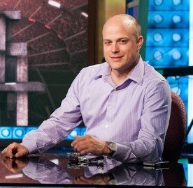 CoSIDA Profile: Congratulating a friend - Bill Martin, LSU